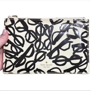 Kate Spade Pouch With Glasses Print